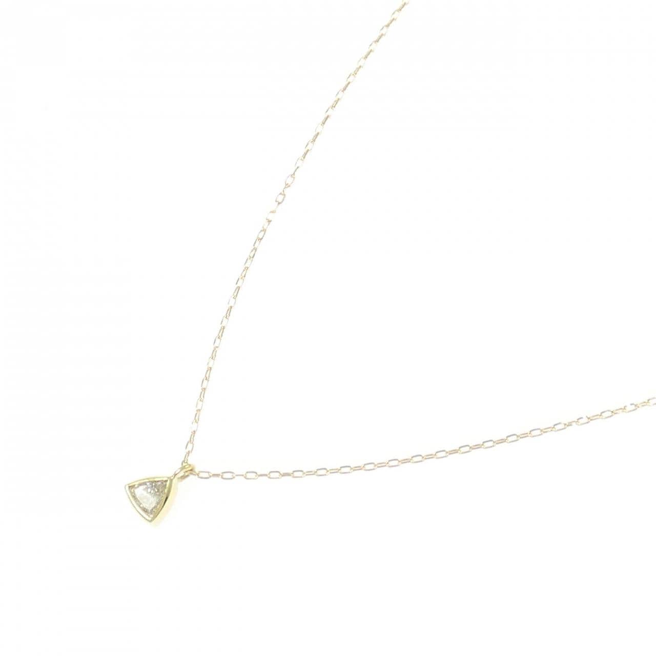 K18YG ダイヤモンド ネックレス 0.21CT