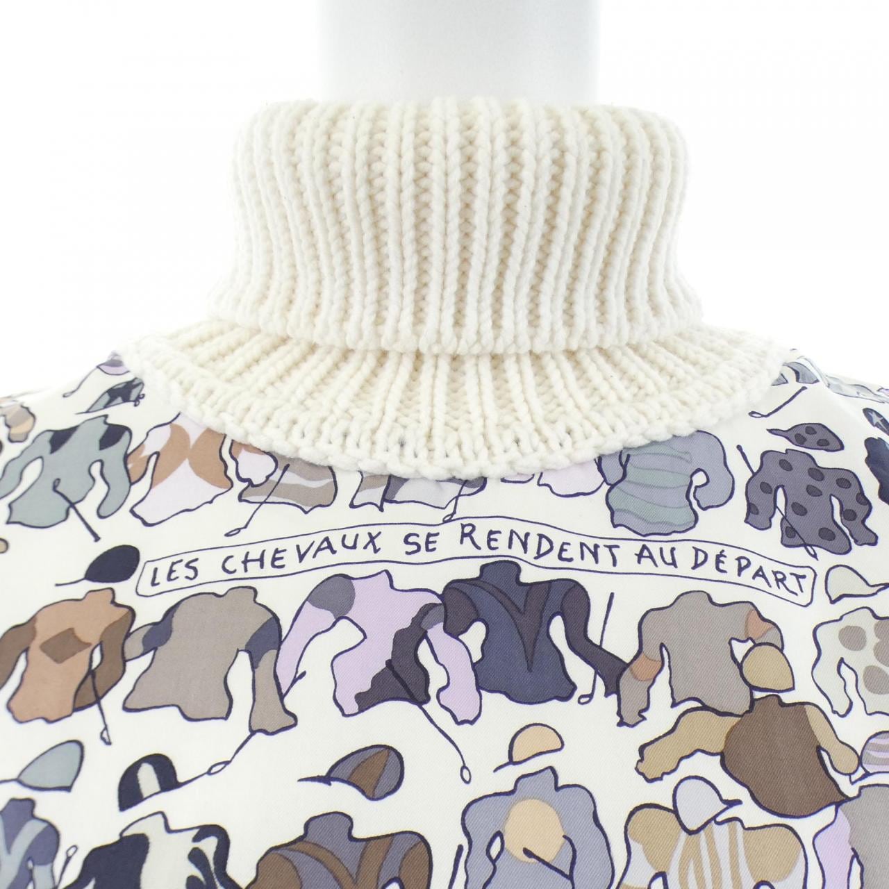 【ヴィンテージ】エルメス HERMES LES CHEVAUX SE RENDENT AU DEPART ツイルレーヌ. ベスト