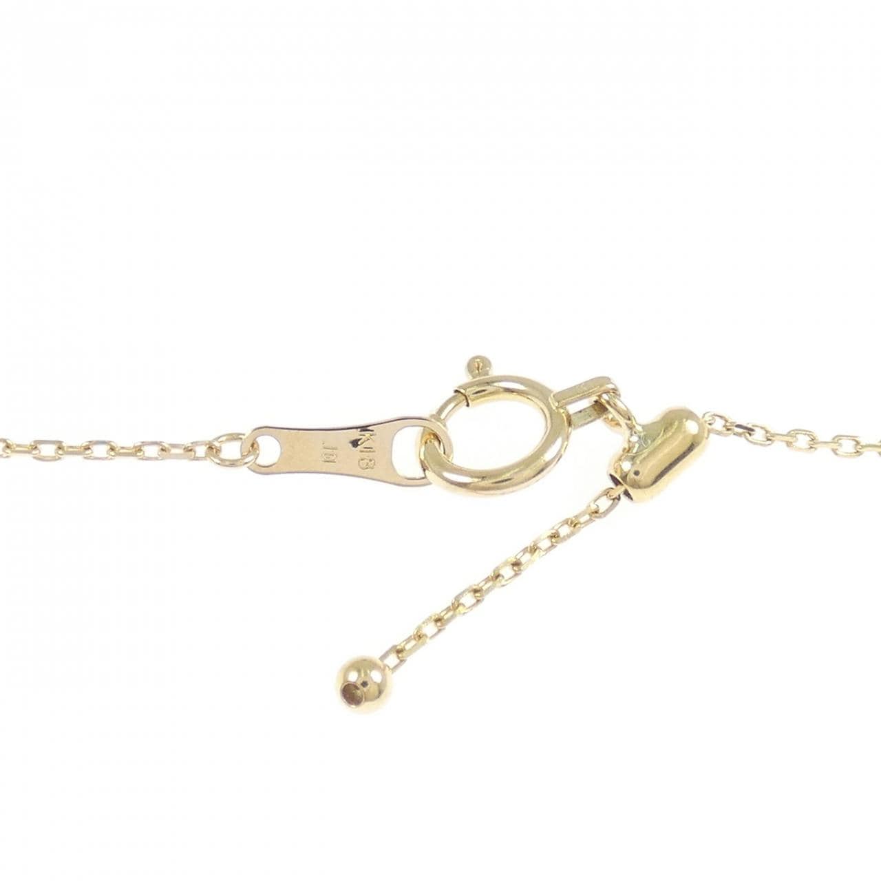 K18YG 2WAY タンザナイト ネックレス