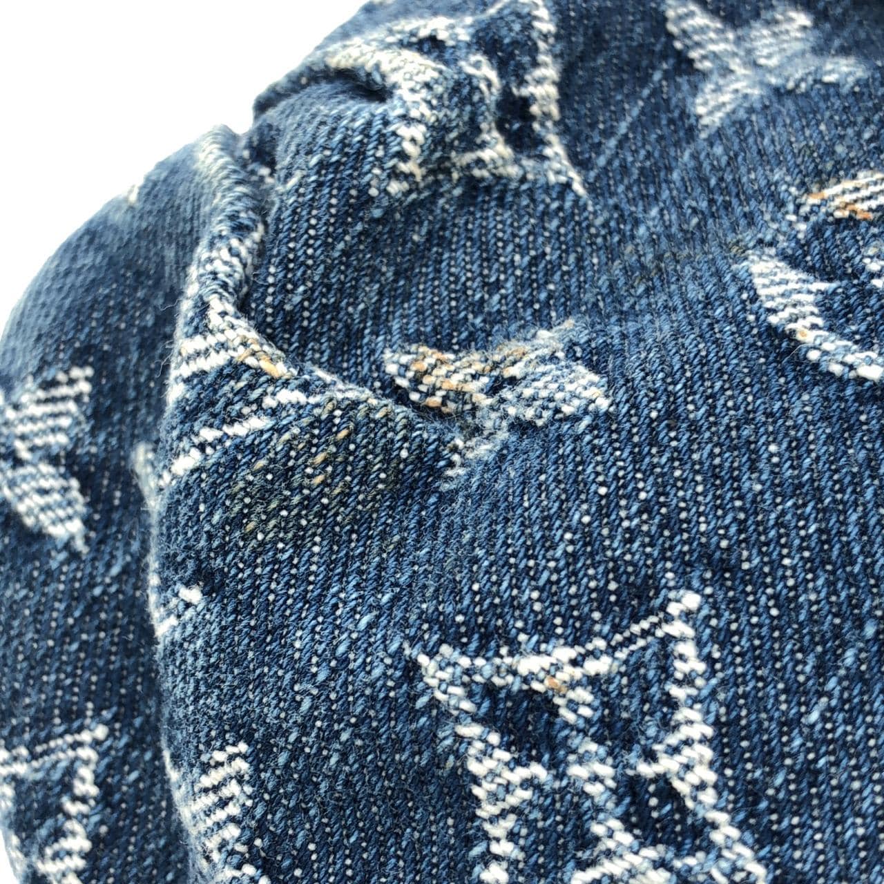 ルイヴィトン モノグラム デニム ミニ プリーティ M95050 ショルダーバッグ