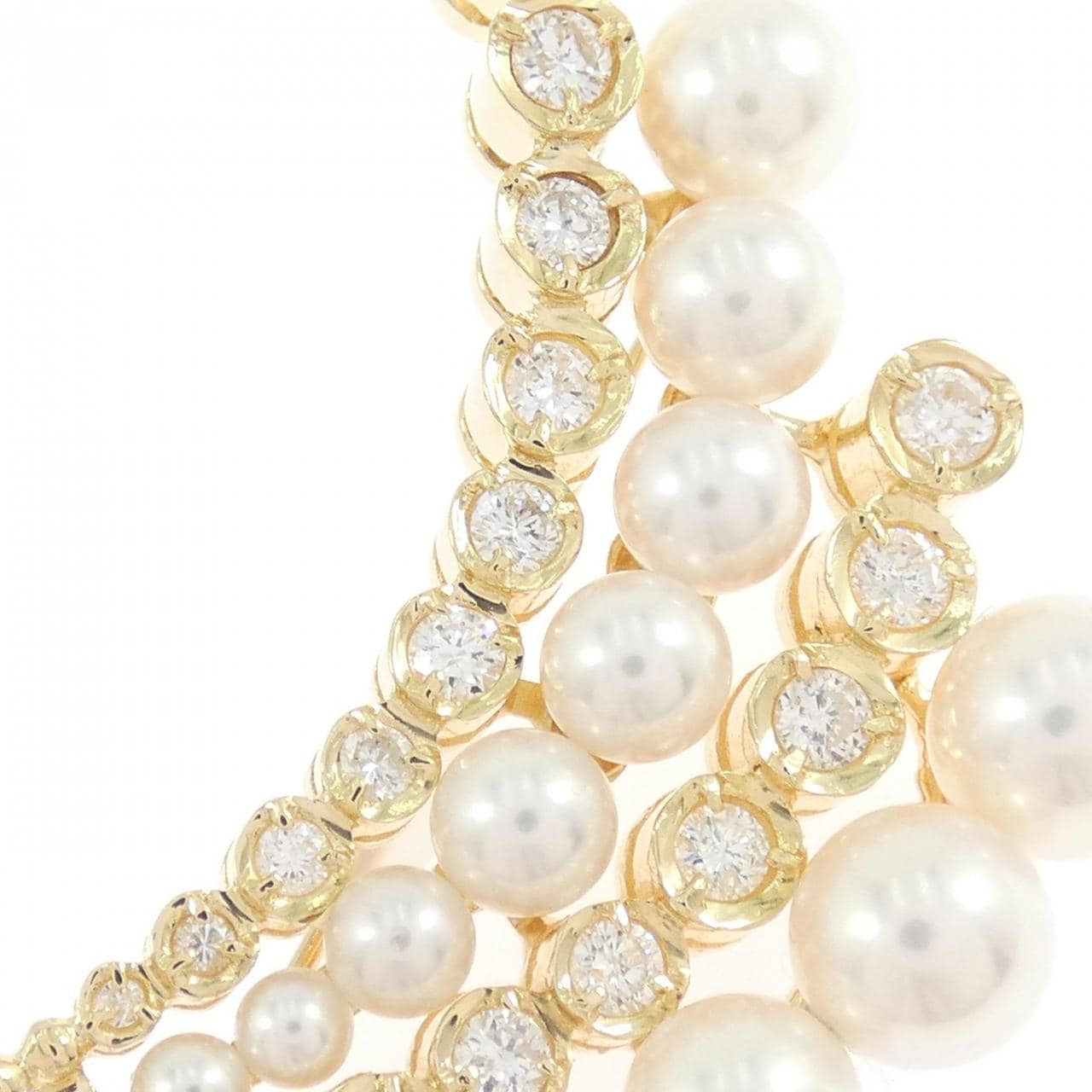 K18YG アコヤパール ブローチ