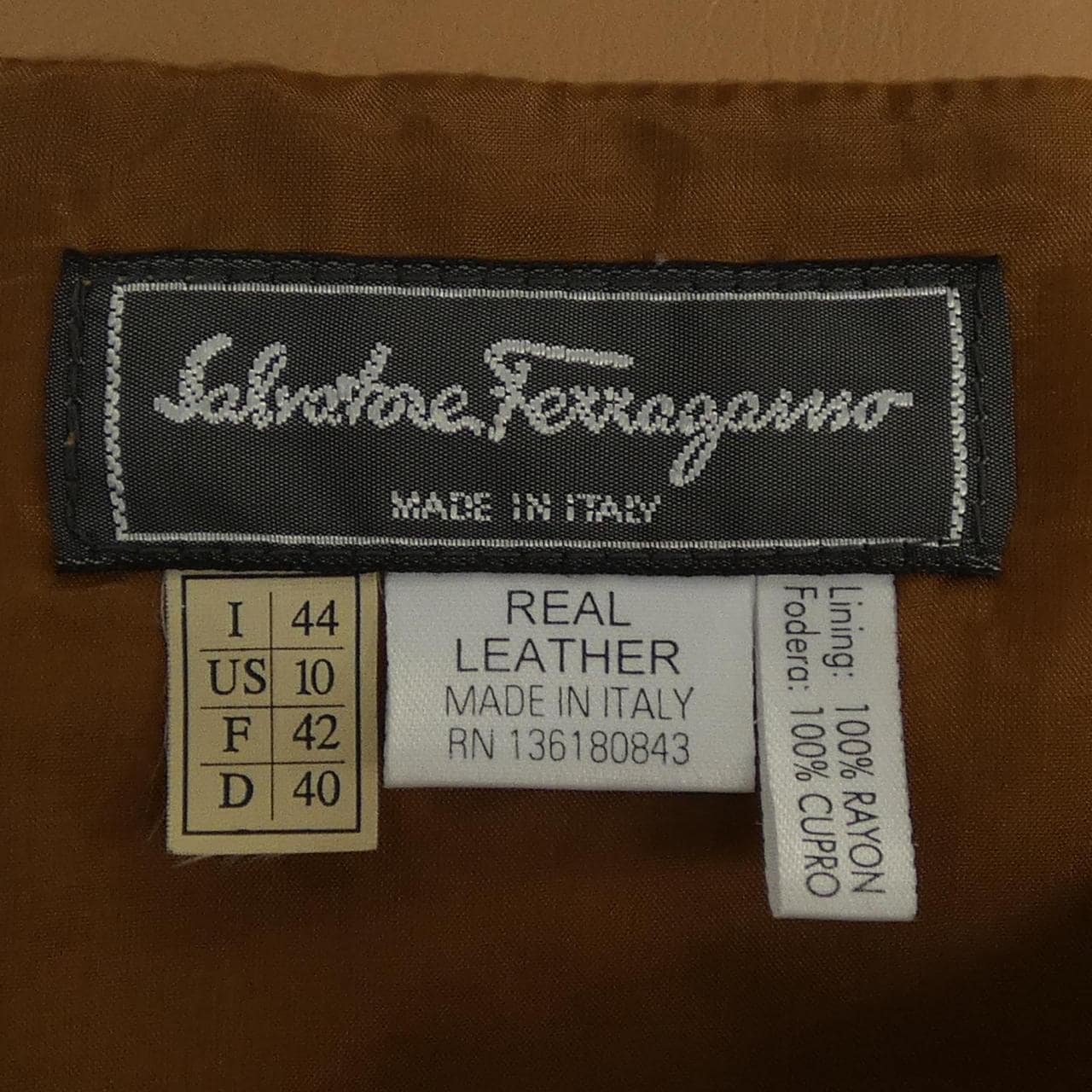 フェラガモ FERRAGAMO レザージャケット