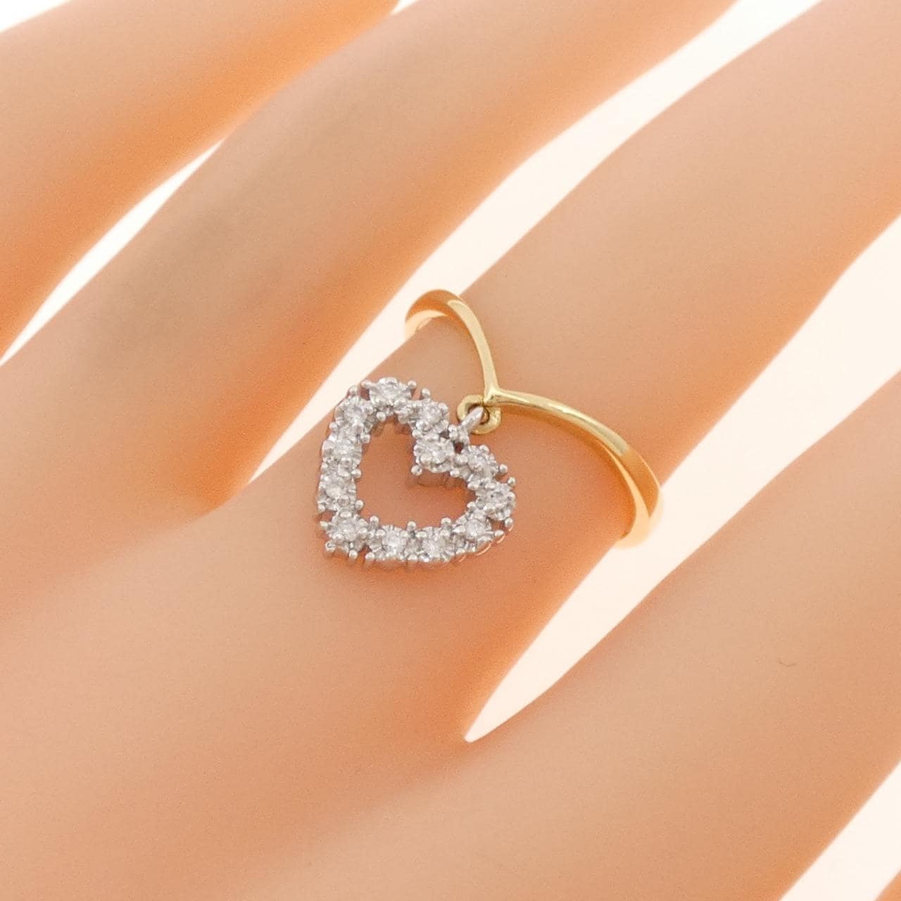 ポンテヴェキオ ダイヤモンド リング 0.11CT