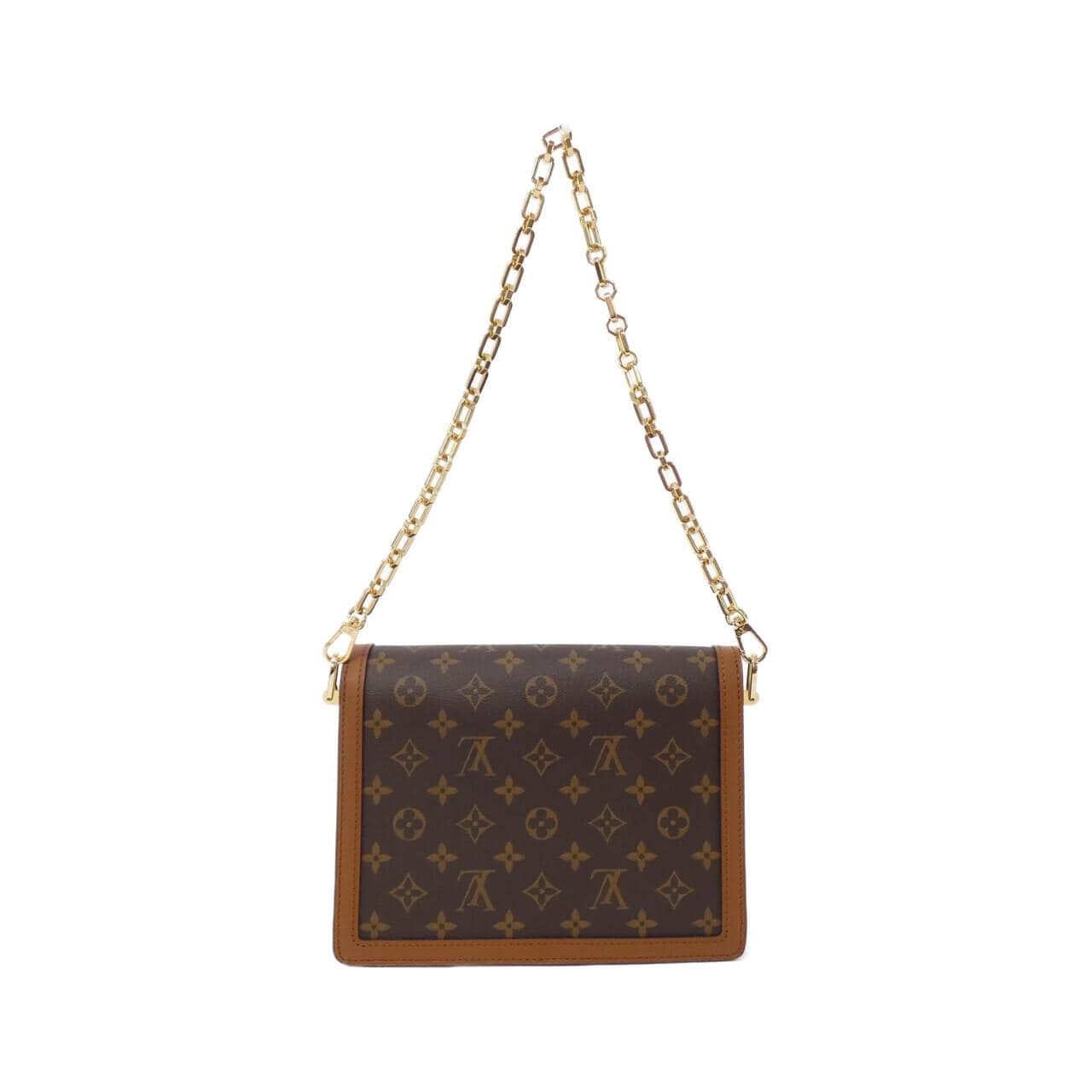 LOUIS VUITTON Monogram Reverse Dauphine MM M44391 肩背包