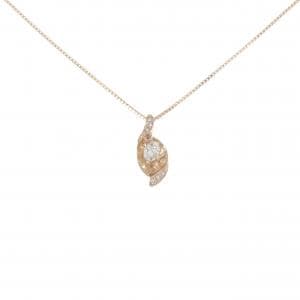 K18PG ダイヤモンド ネックレス 0.30CT