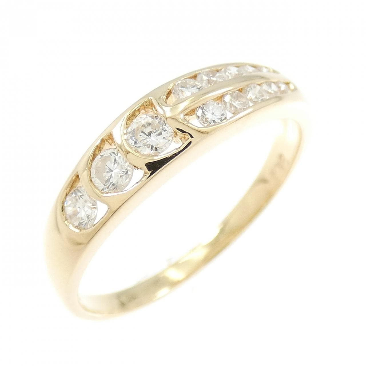 K18PG ダイヤモンド リング 0.31CT