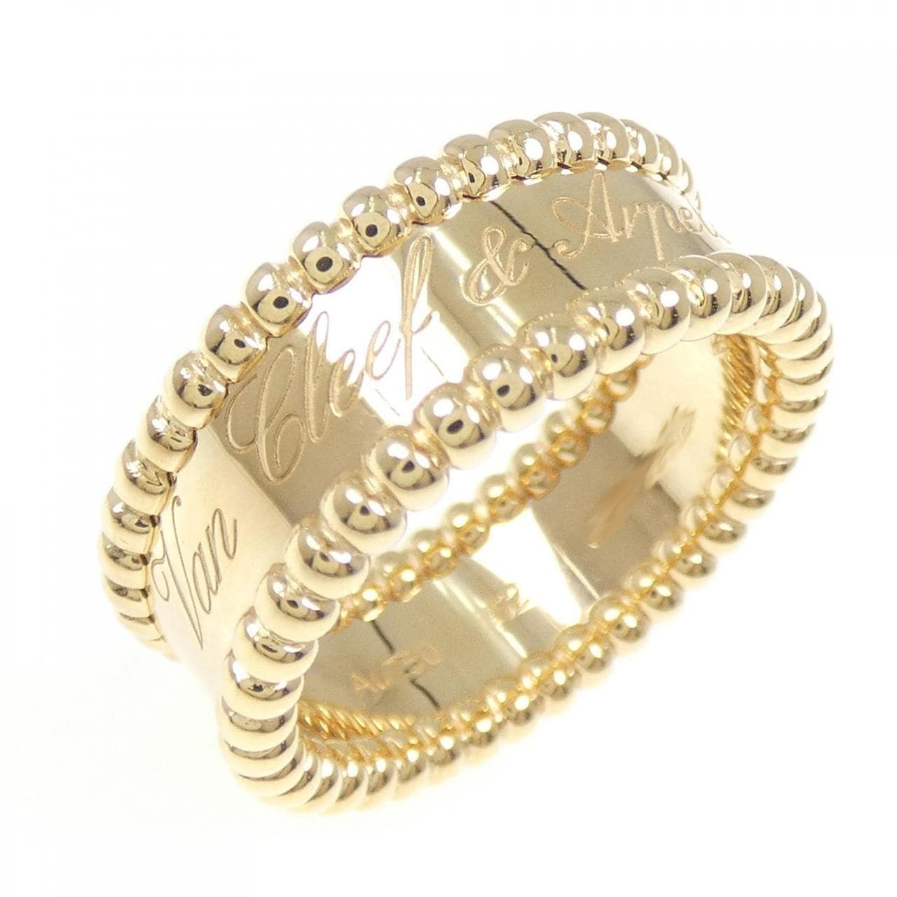 ヴァンクリーフ&アーペル ペルレ シニアチュール リング