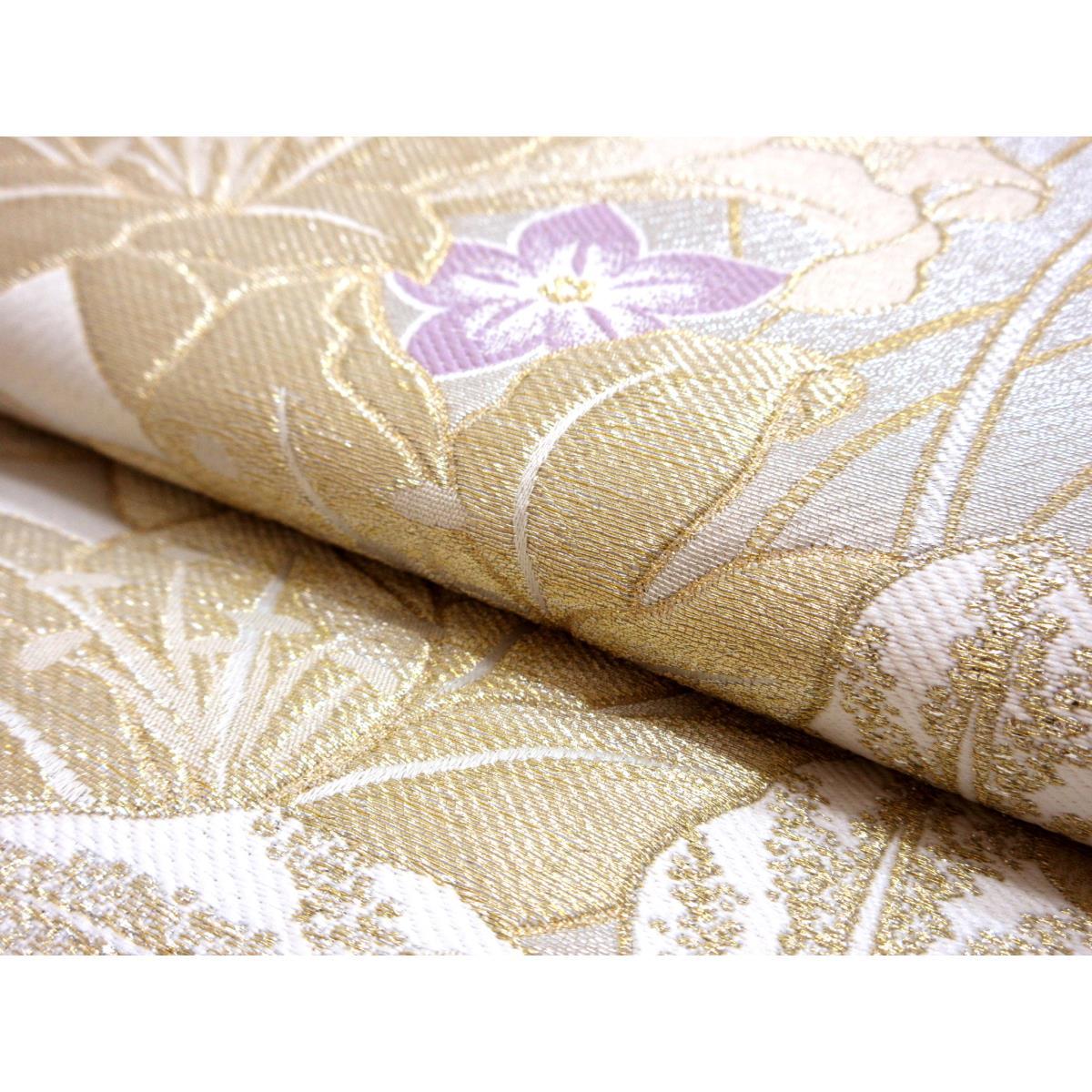 袋帯　芯なし仕立