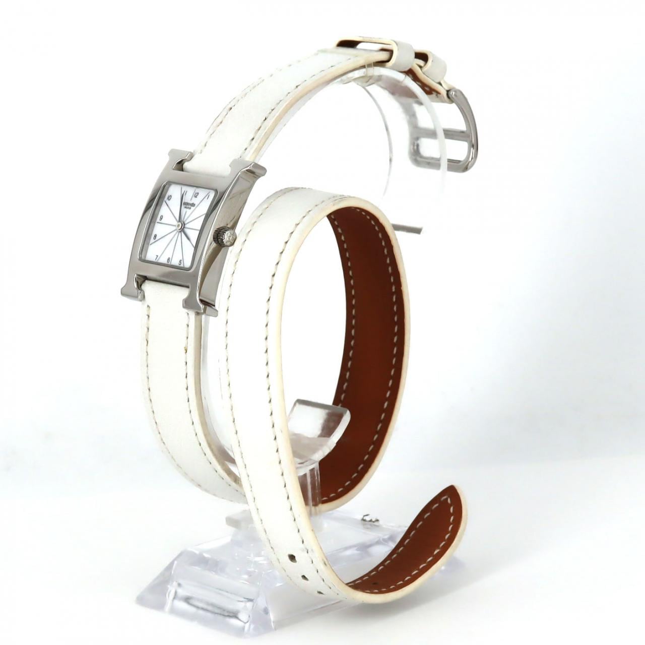 エルメス Hウォッチ･ドゥブルトゥール HH1.210 SS クォーツ