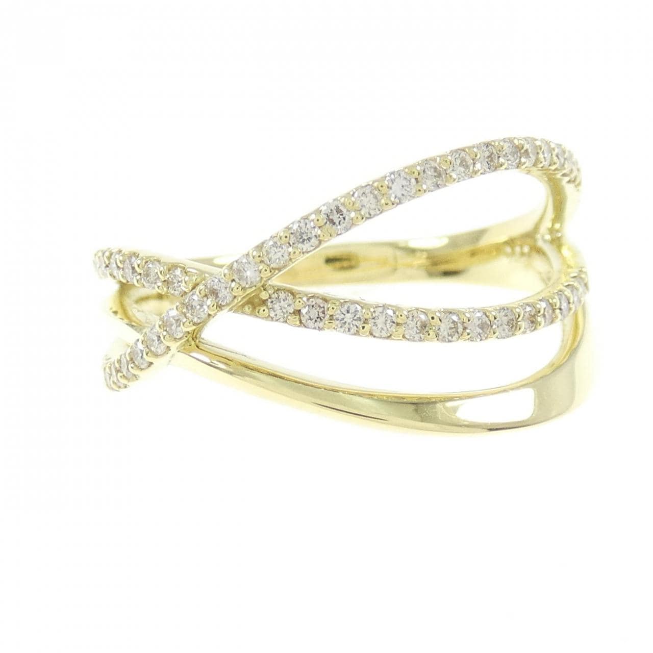 【新品】K18YG ダイヤモンド リング 0.27CT