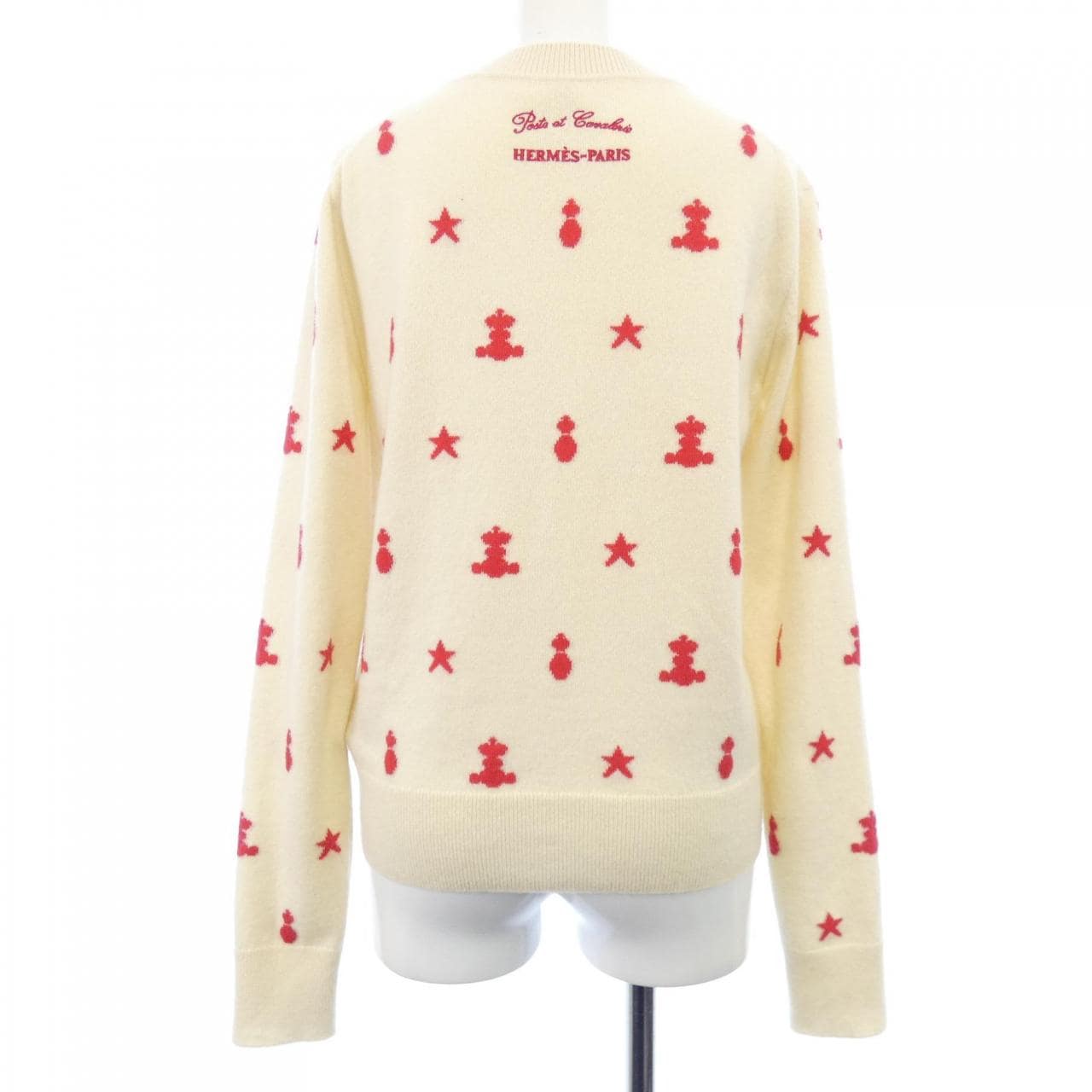 エルメス HERMES POSTE ET CAVALERIE *16-7701. ニット