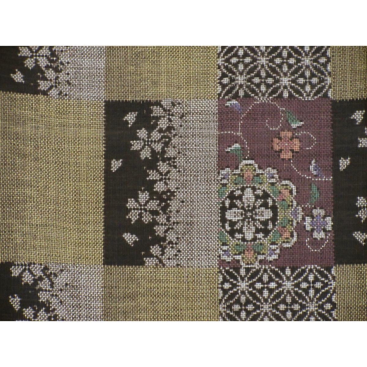 【未使用品】紬【正品奄美Ooshima Tsumugi】附證書，9分