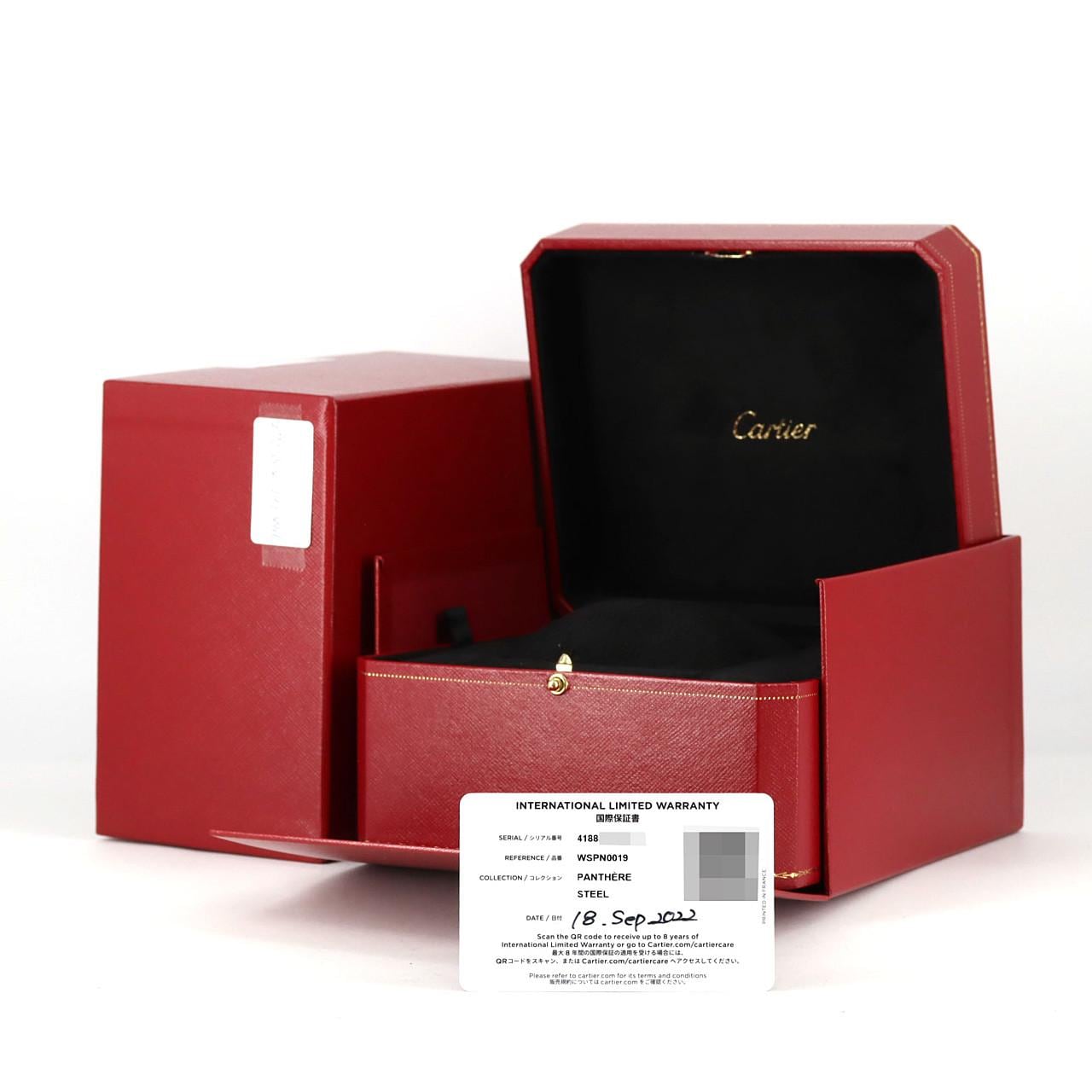 カルティエ ミニパンテール･ドゥ･カルティエ WSPN0019 SS クォーツ
