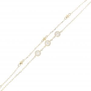 【リメイク】K10YG ダイヤモンド ブレスレット 0.20CT