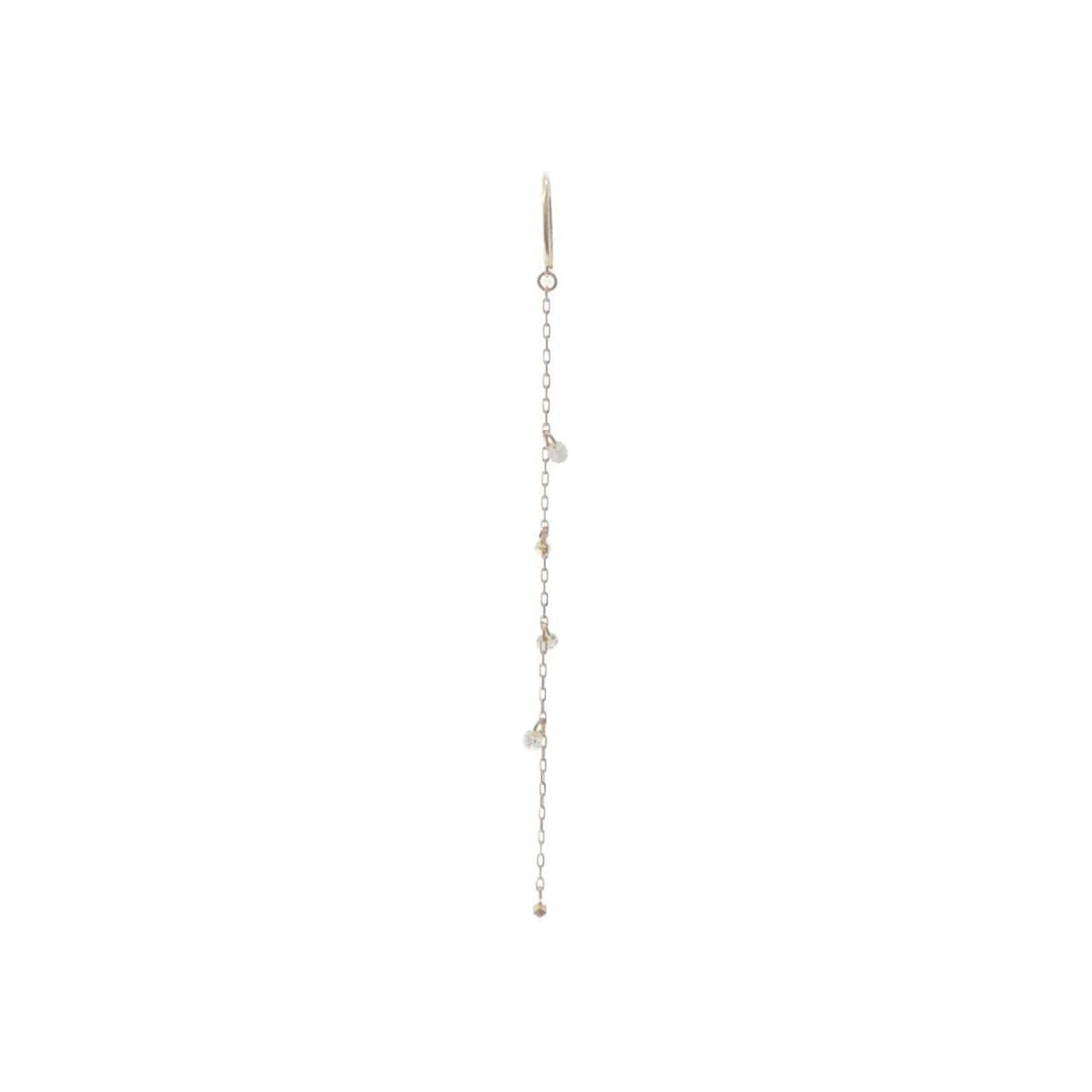 アーカー ビンドゥサリー ピアス 0.09CT 片耳