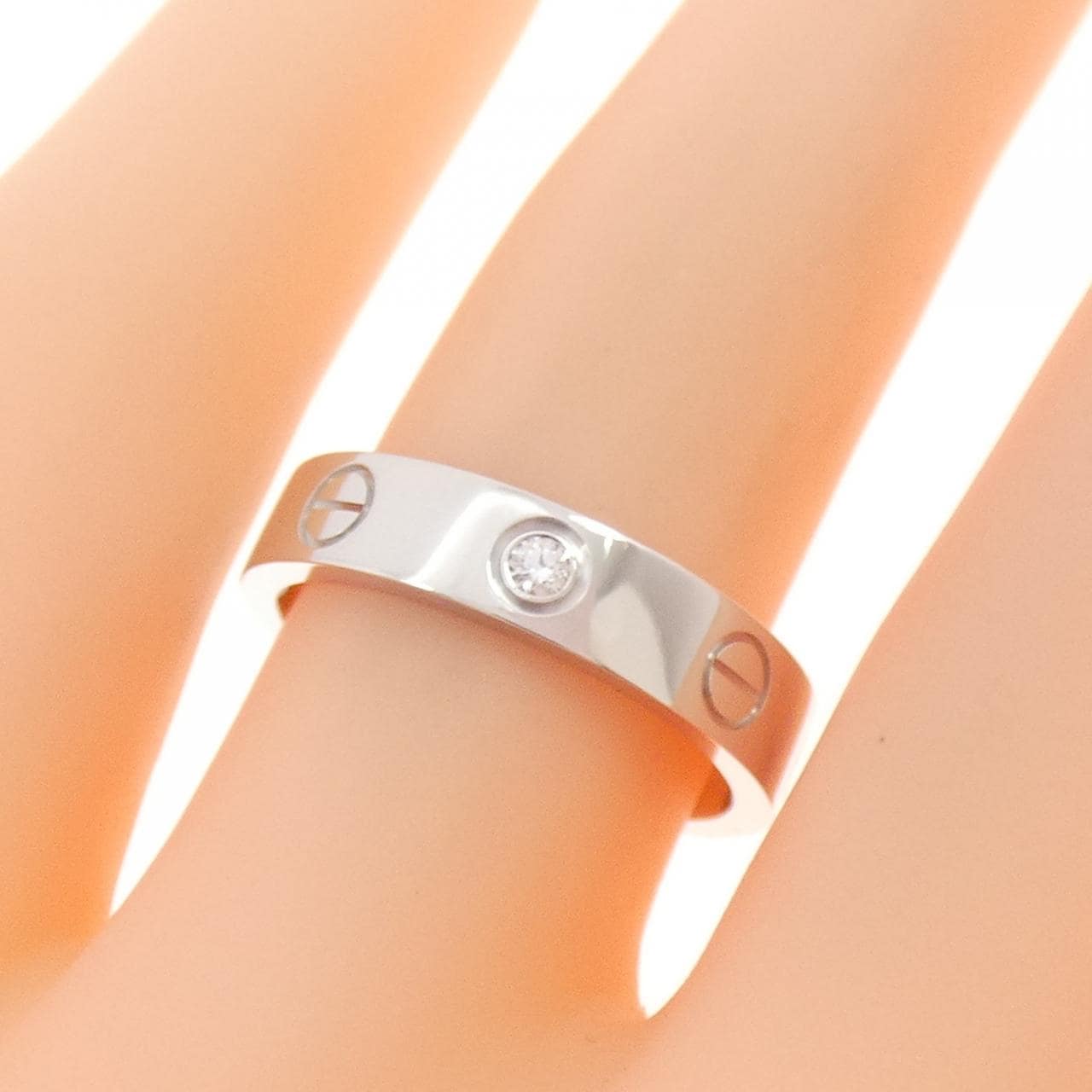 カルティエ ミニラブ 1P リング