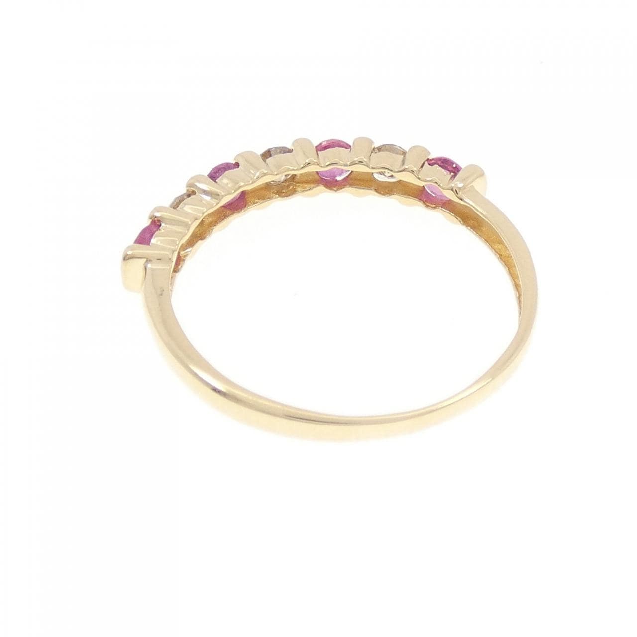 K18YG红宝石戒指0.15CT