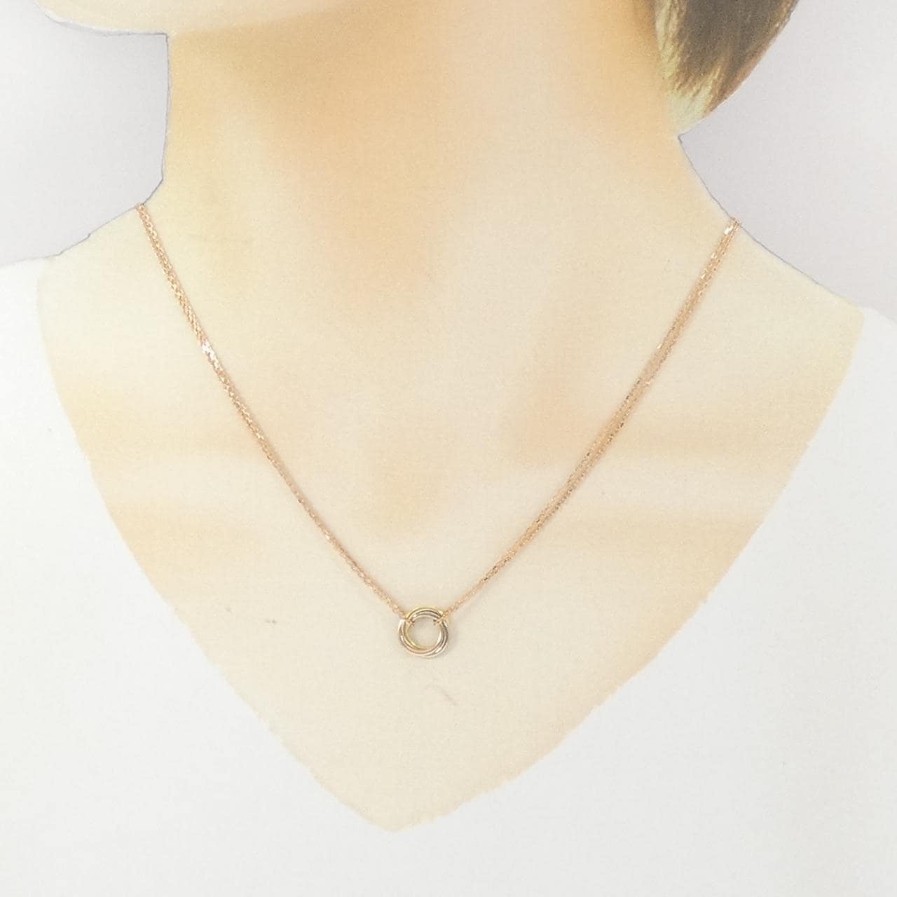 カルティエ トリニティ ネックレス