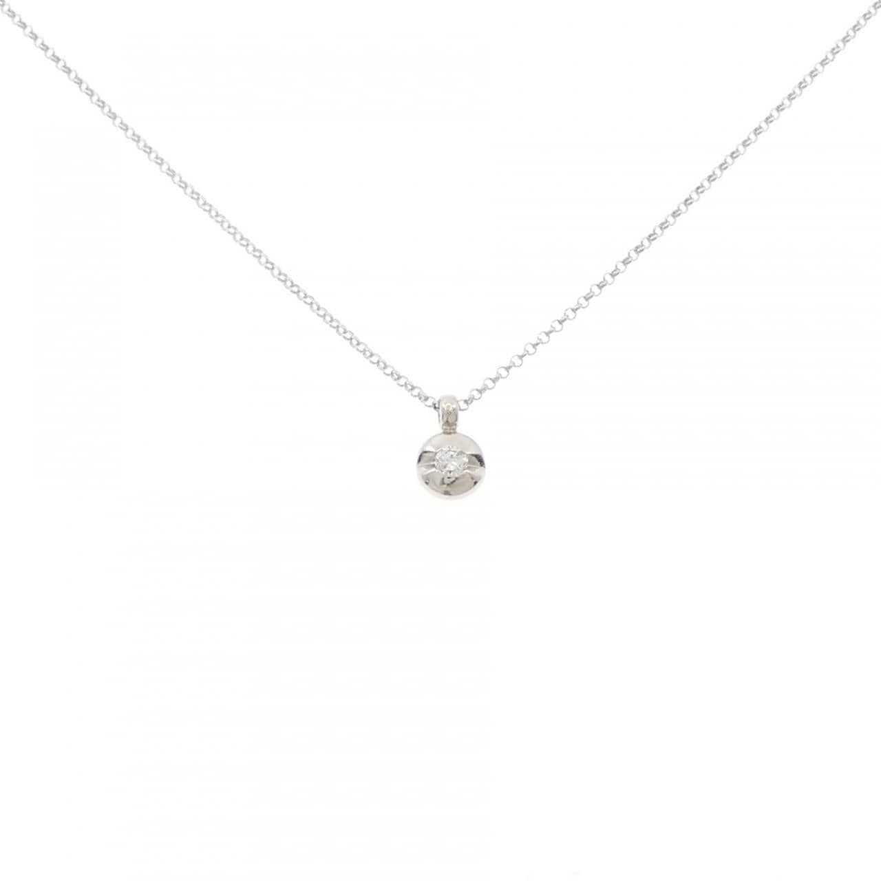 PT850 ダイヤモンド ネックレス 0.07CT