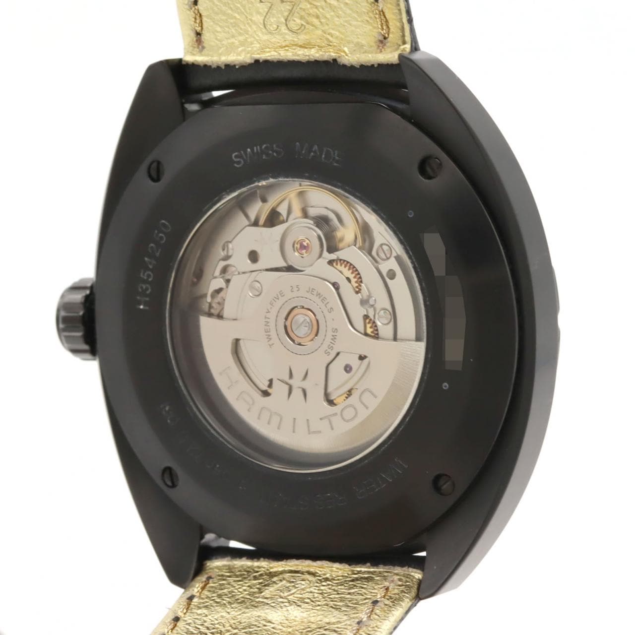 ハミルトン アメリカンクラシックパンユーロ PVD H354250/H35425730 SS 自動巻