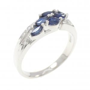 PT900 サファイヤ リング 0.64CT