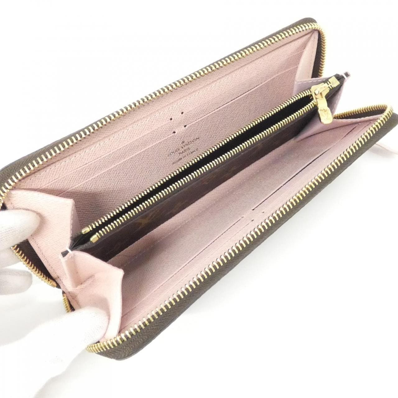 LOUIS VUITTON Monogram Portefeuille Clemence M61298 钱包