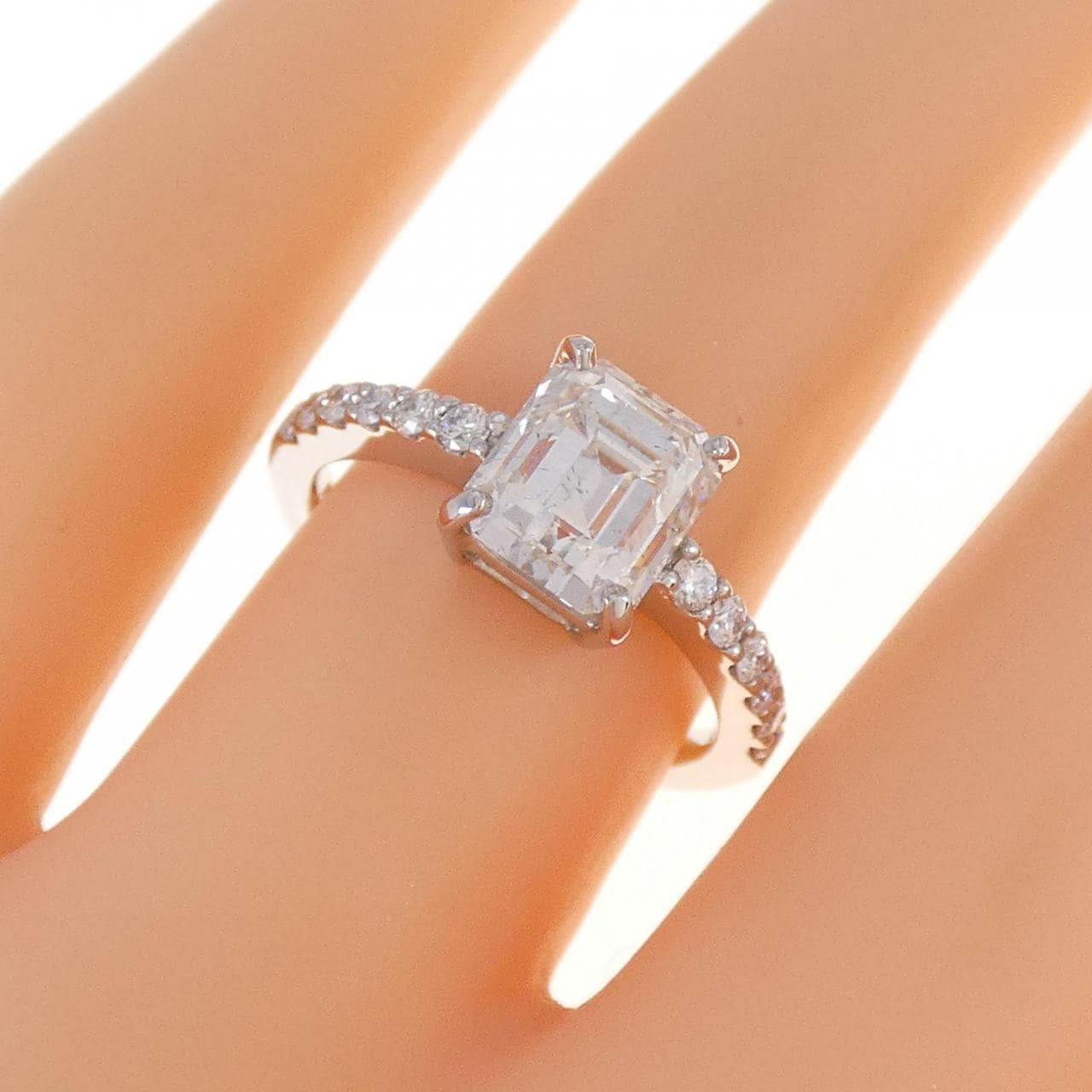 [Remake] PT Diamond Ring 2.110CT H SI2 Emerald