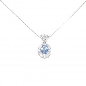 PT アクアマリン ネックレス 0.80CT