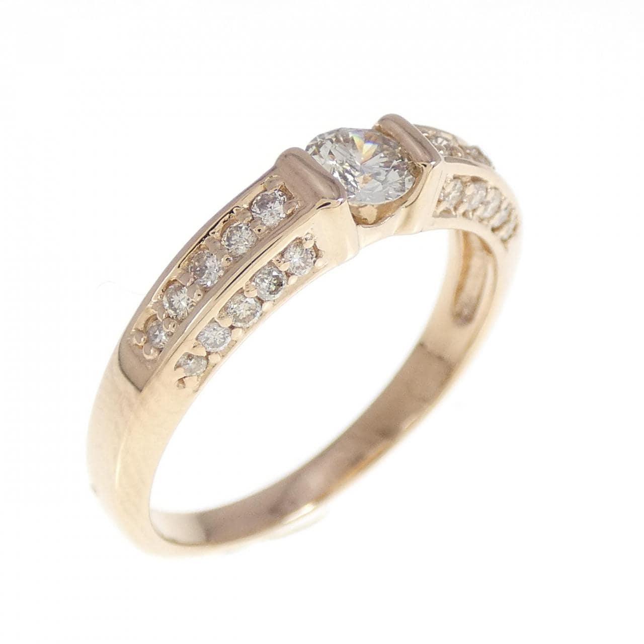 K18PG ダイヤモンド リング 0.20CT