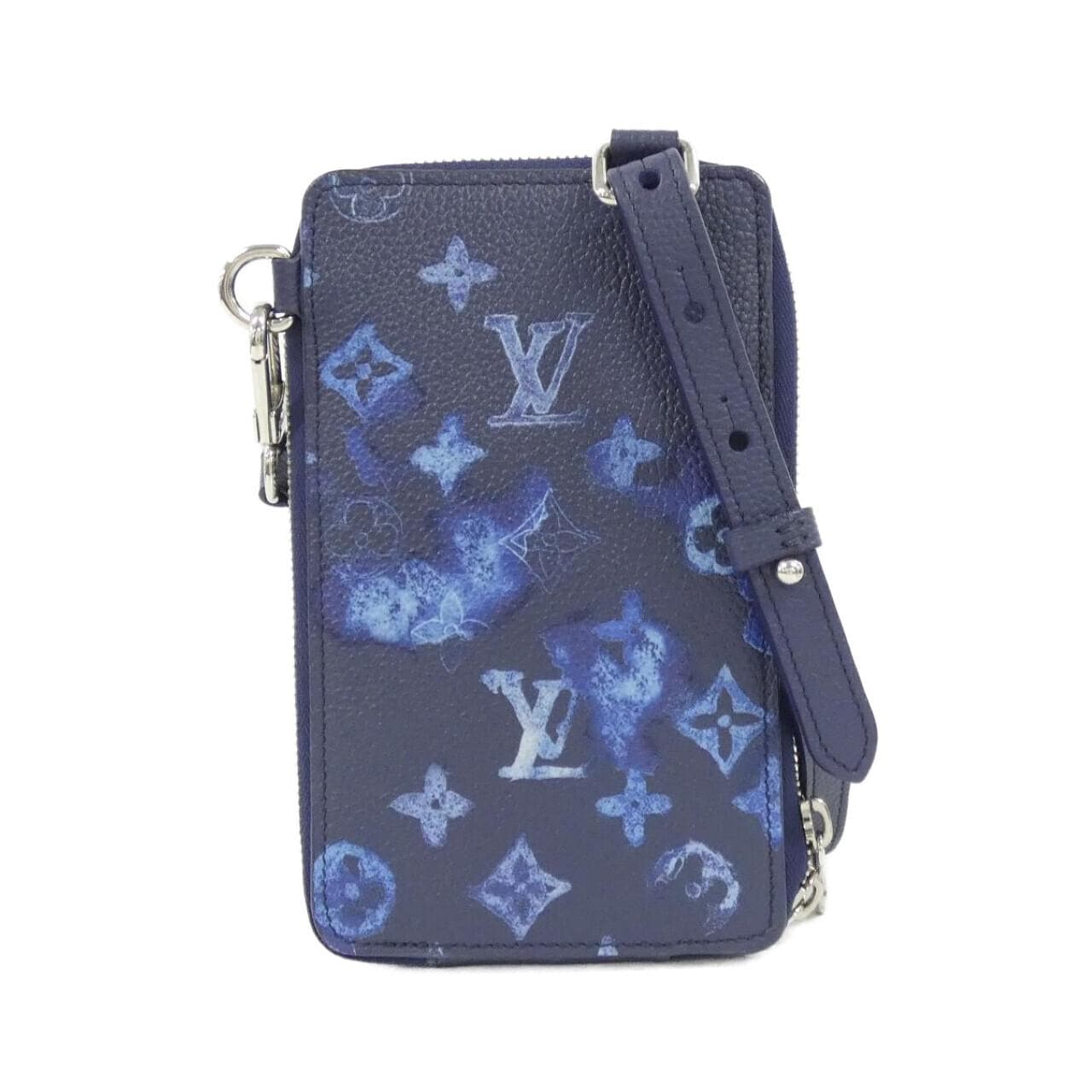 LOUIS VUITTON水彩Monogram手機袋 M80466 單肩包