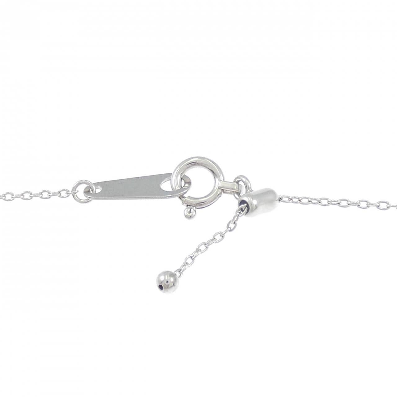 PT900/PT850 ソリティア ダイヤモンド ネックレス 0.337CT