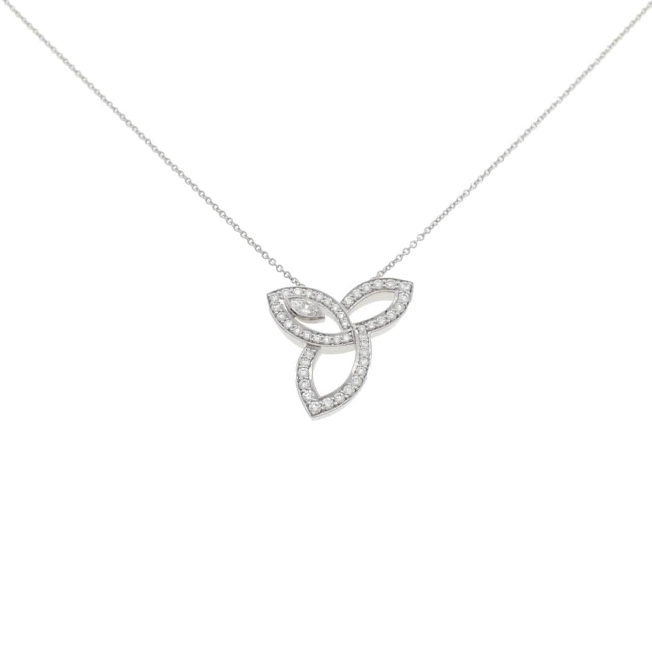 ハリーウィンストン リリークラスター ネックレス 0.14CT