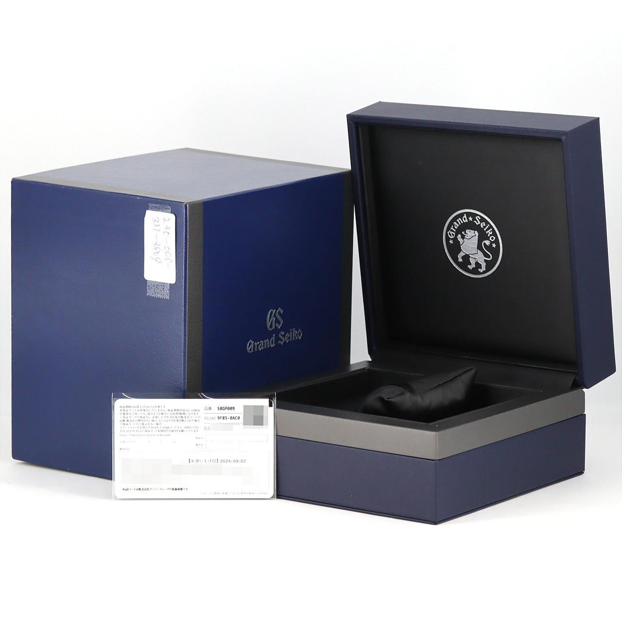 セイコー グランドセイコー･ヘリテージコレクション 9F85-0AC0/SBGP009 SS クォーツ