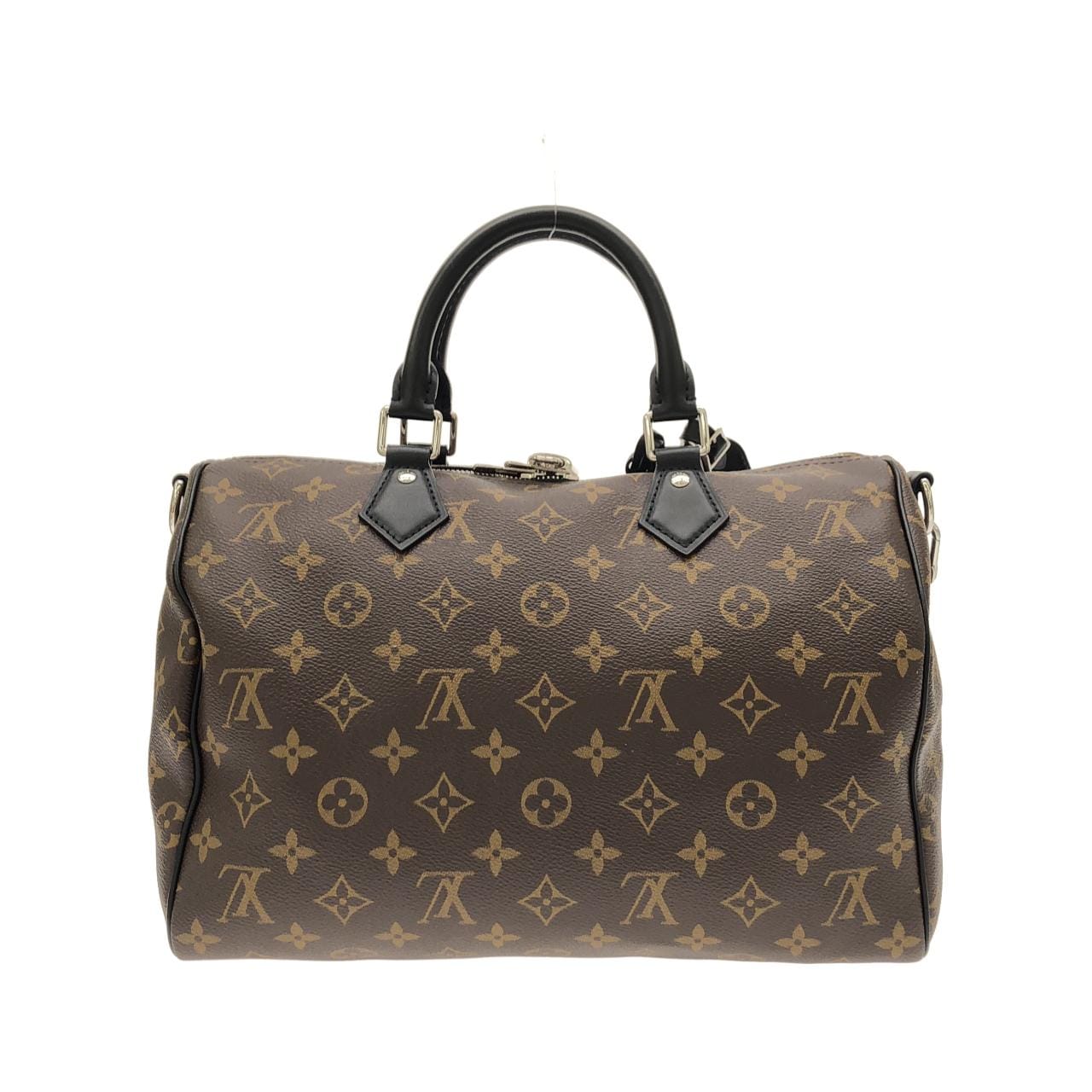 ルイヴィトン モノグラム ブラック スピーディ バンドリエール ソフト 30cm M12243 ボストンバッグ