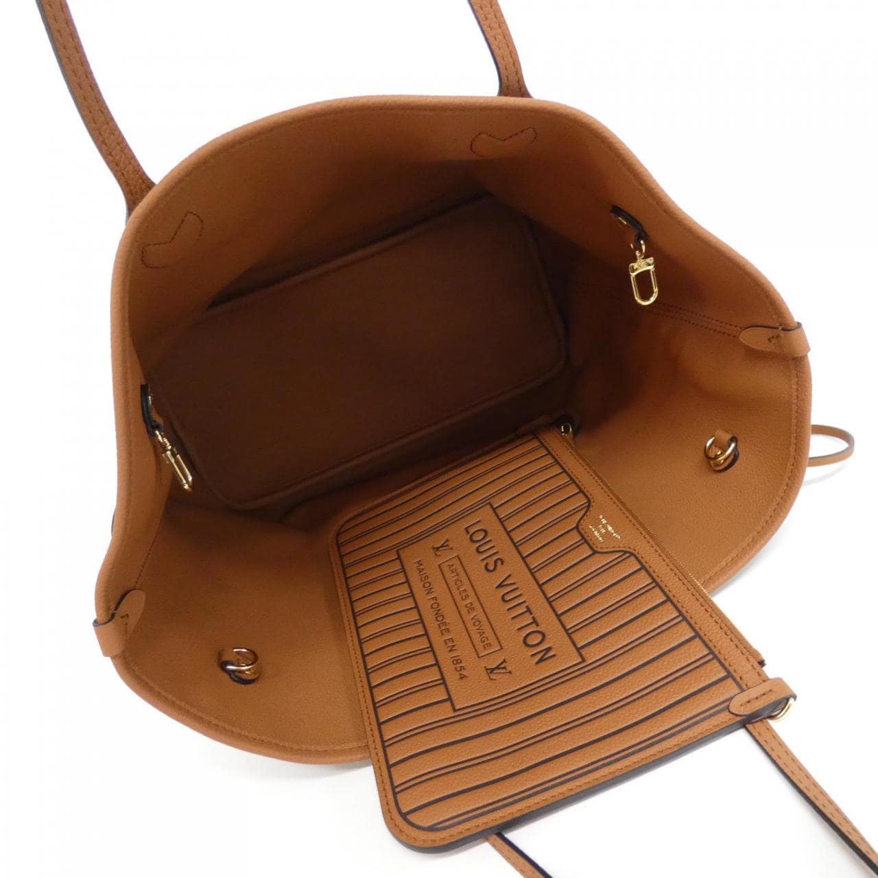 ルイヴィトン モノグラム ネヴァーフル インサイドアウト MM M28352 バッグ