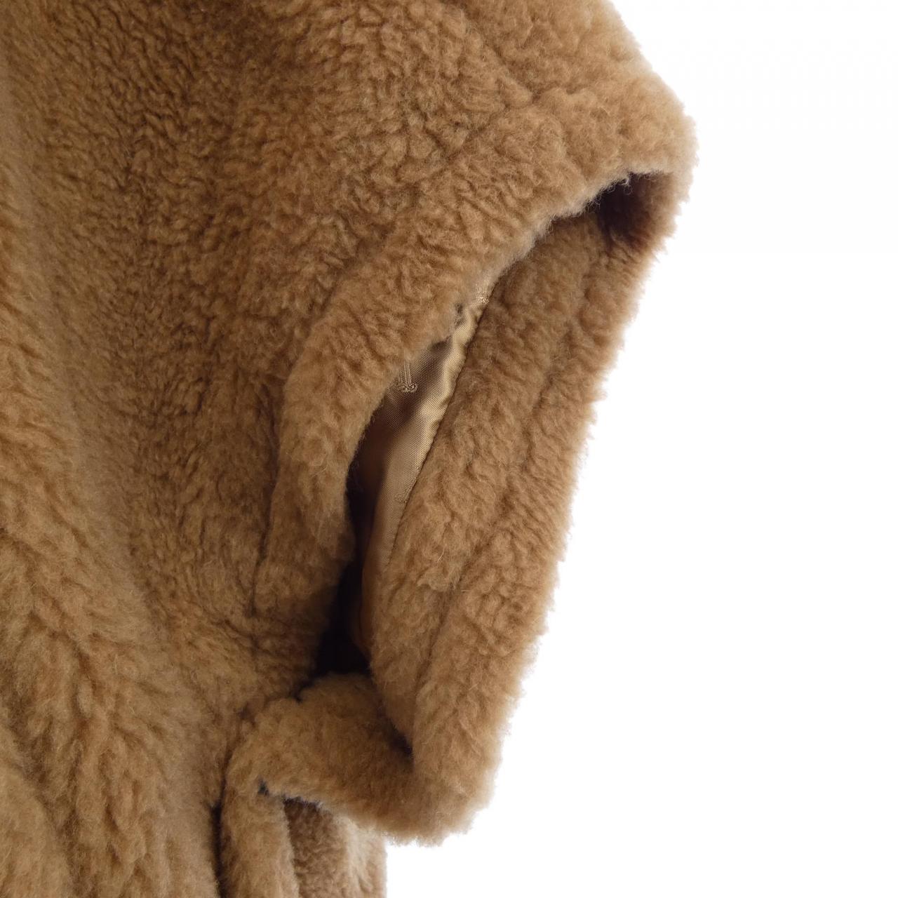 マックスマーラ Max Mara TEBE テディベア ケープ