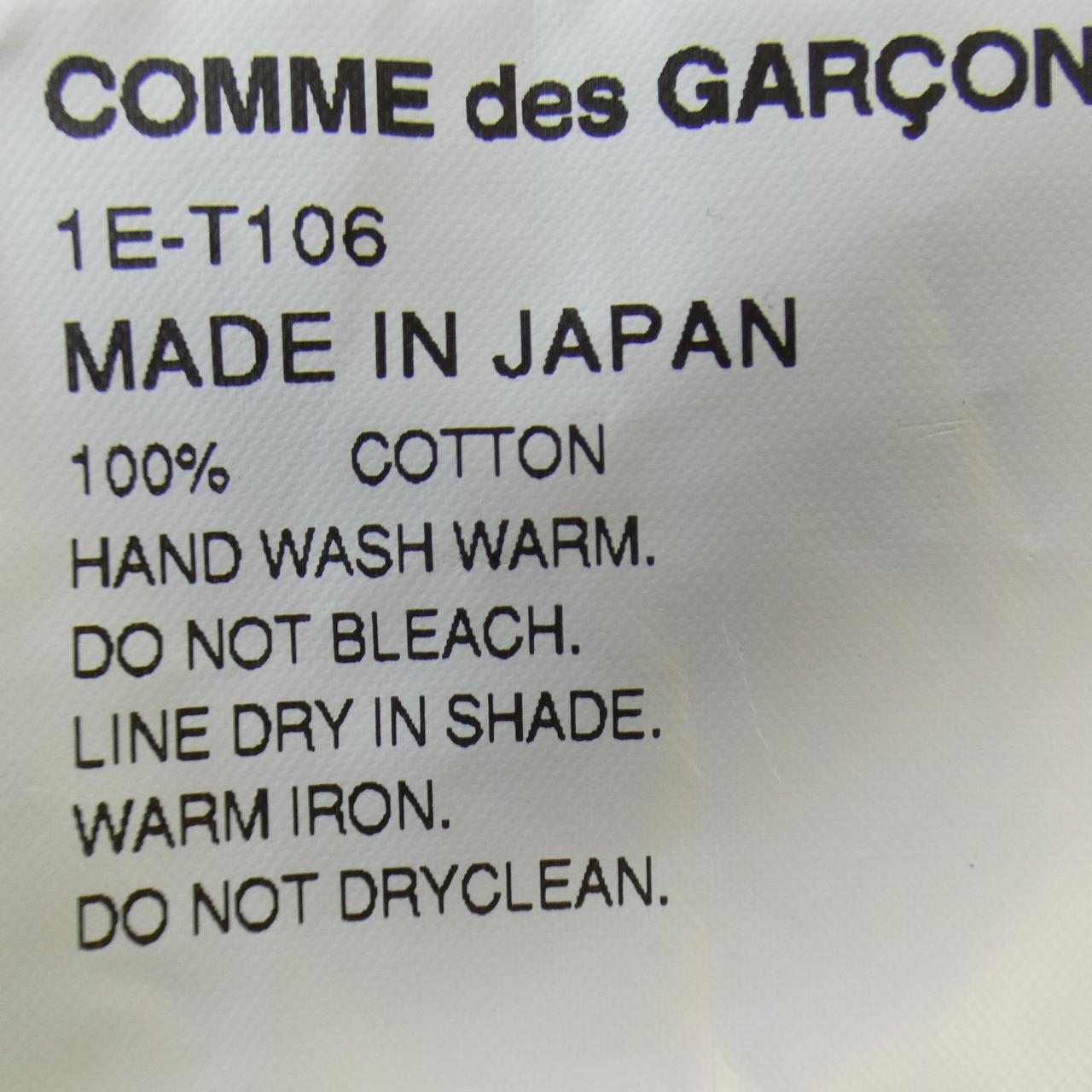 黑色COMME GARCONS BLACK GARCONS T恤
