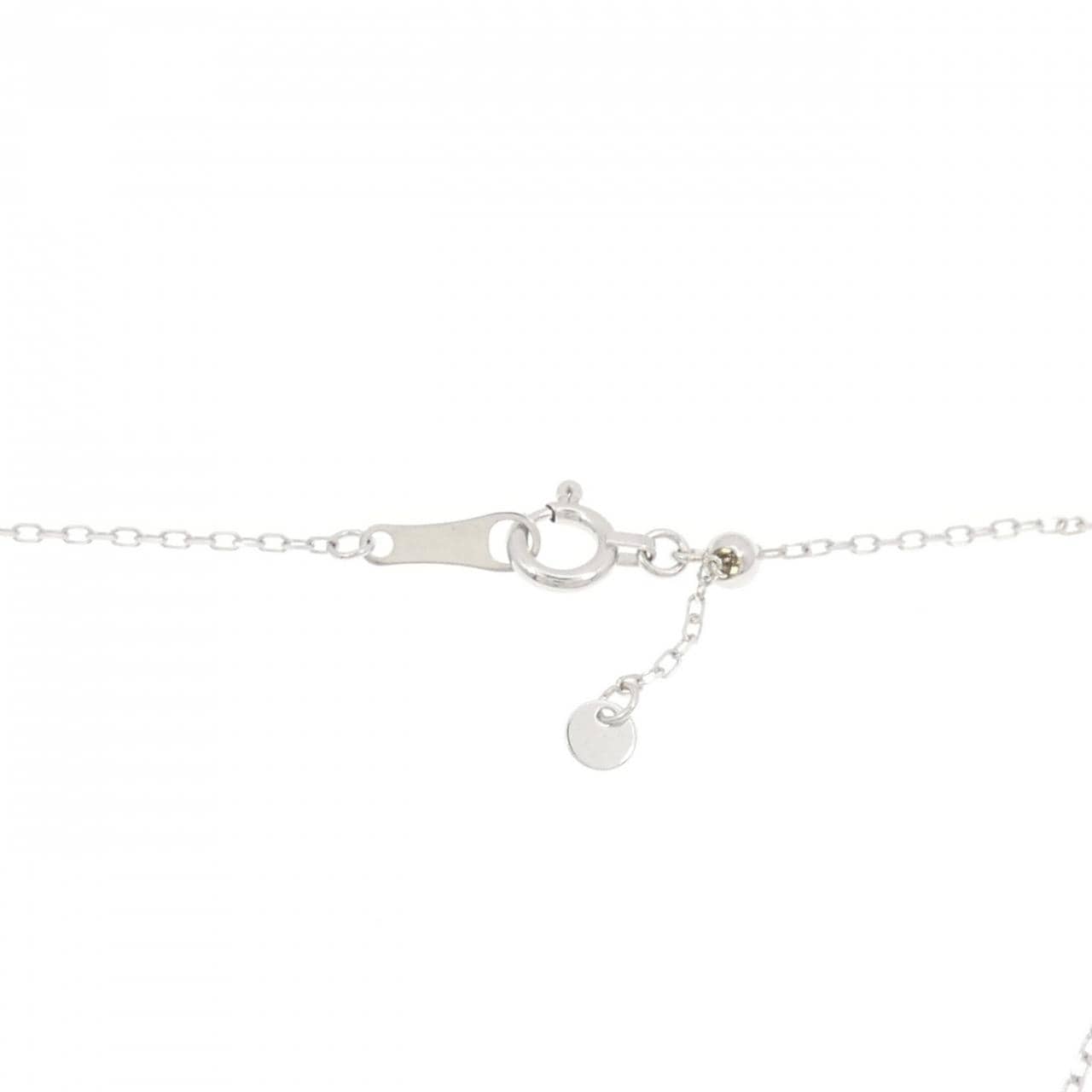 K18WG オパール ネックレス 1.43CT