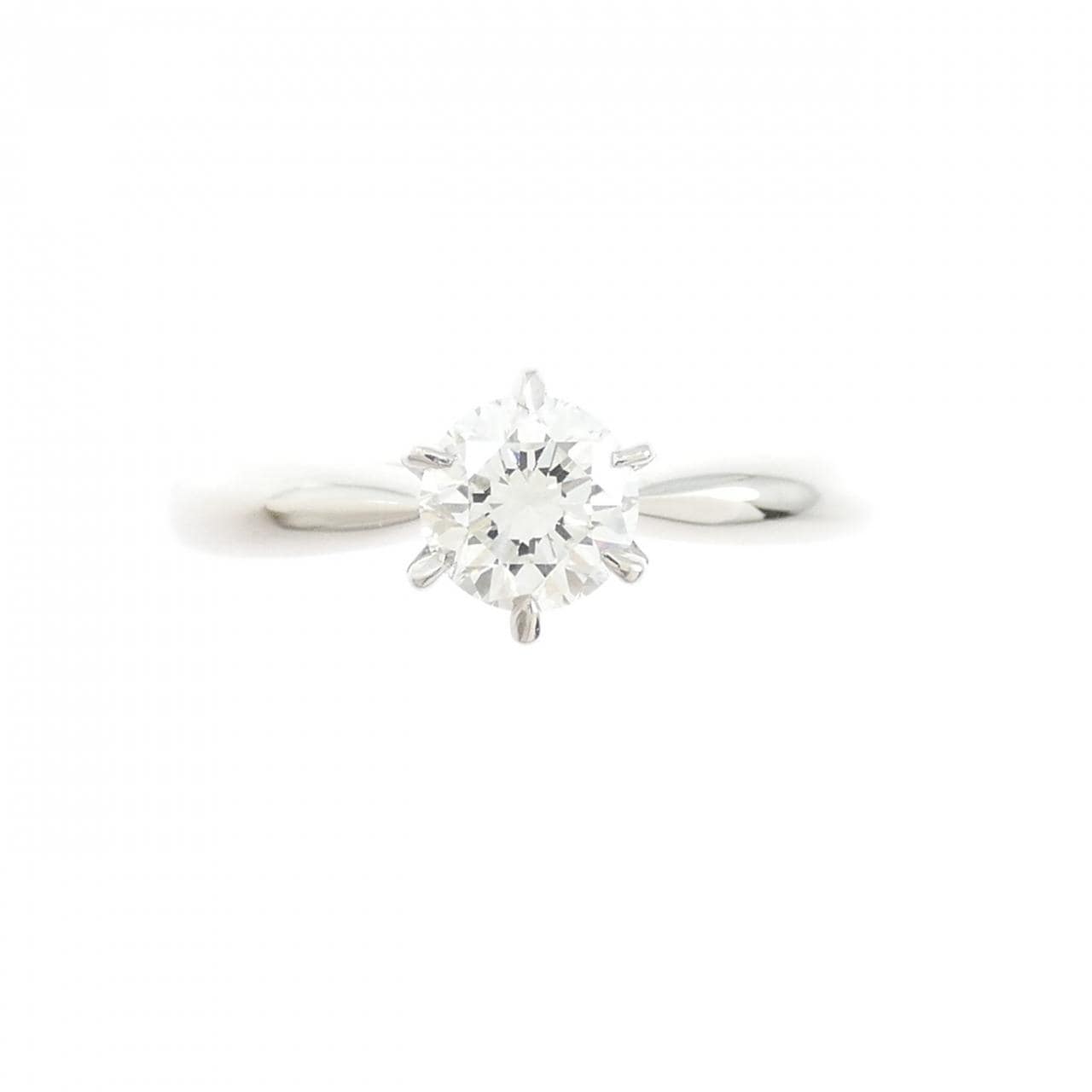 PT900 ダイヤモンド リング 0.509CT F VS2 Good