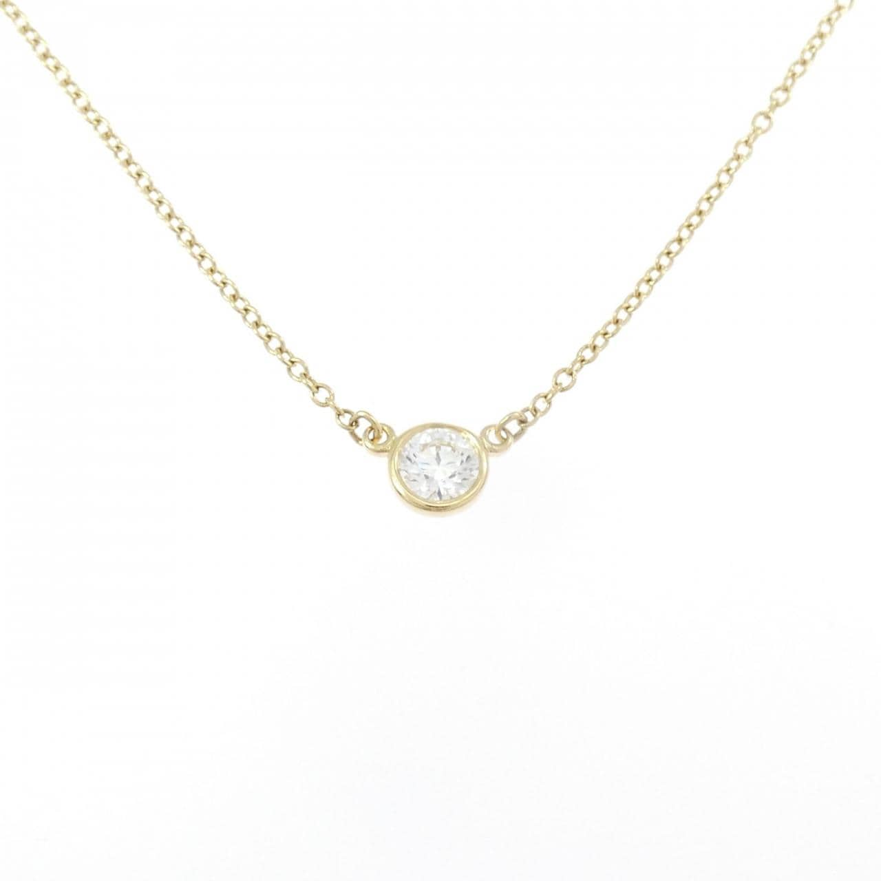 ティファニー バイザヤード ネックレス 0.22CT H VVS1 3EXT