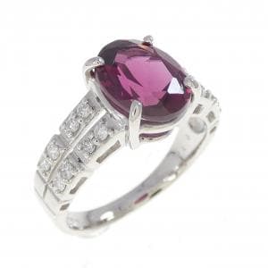 PT1000 ガーネット リング 2.39CT