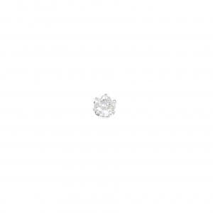 PT900 ソリティア ダイヤモンド ピアス 0.411CT 片耳