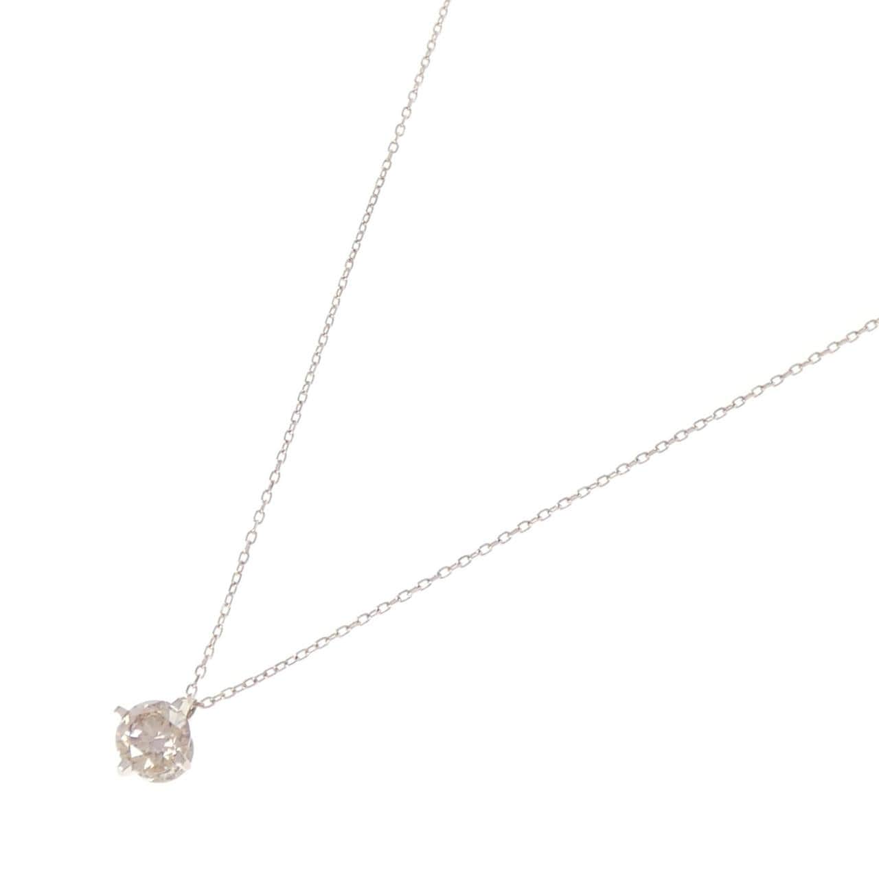 カシケイ ソリティア ネックレス 0.71CT