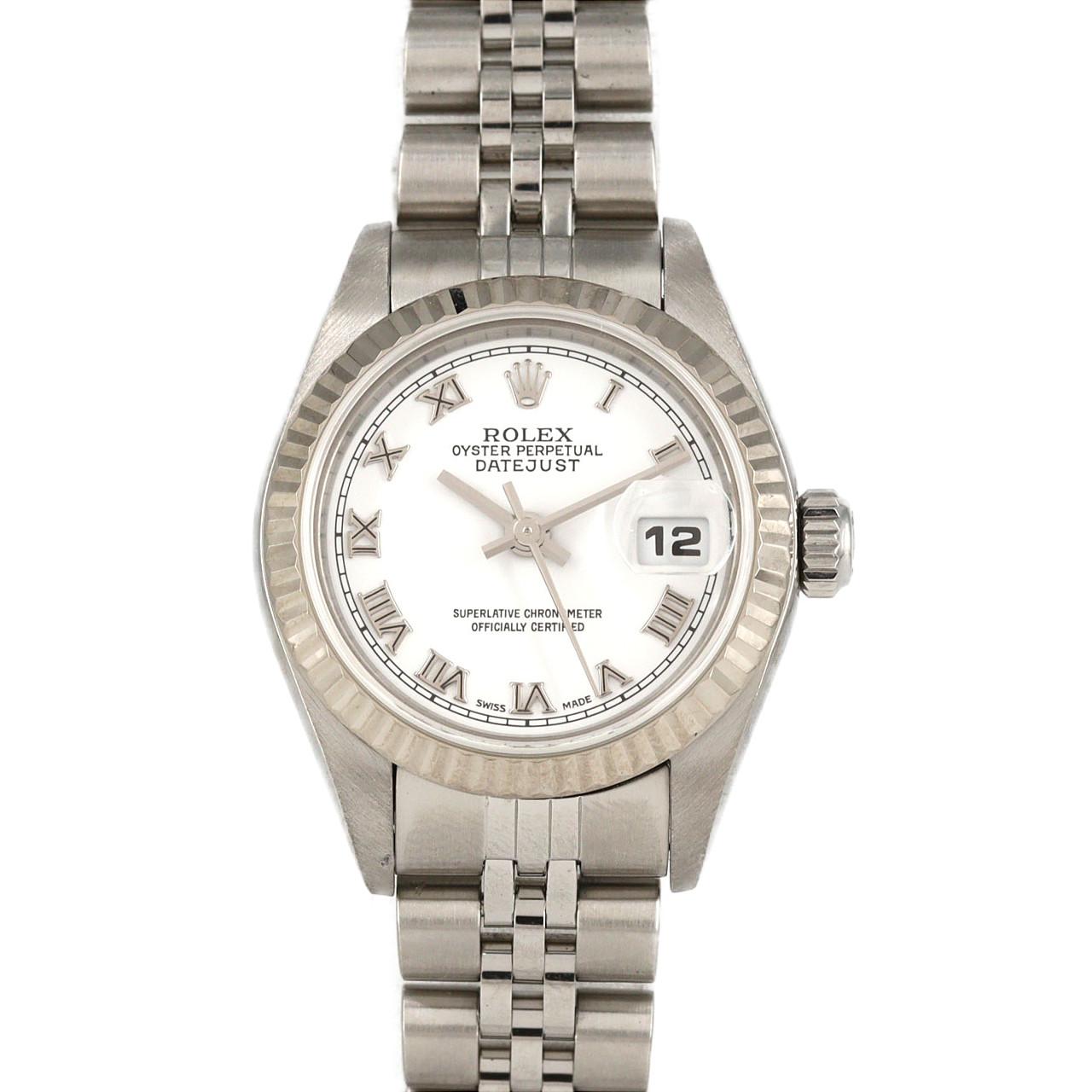 ロレックス デイトジャスト 79174 SSxWG 自動巻 F番