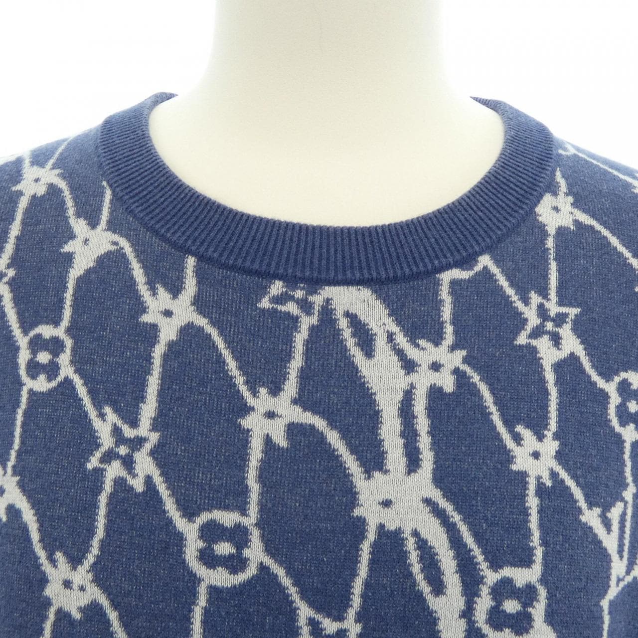 ルイヴィトン LOUIS VUITTON コットンショートスリーブクルーネック HRN16WAUR ニット