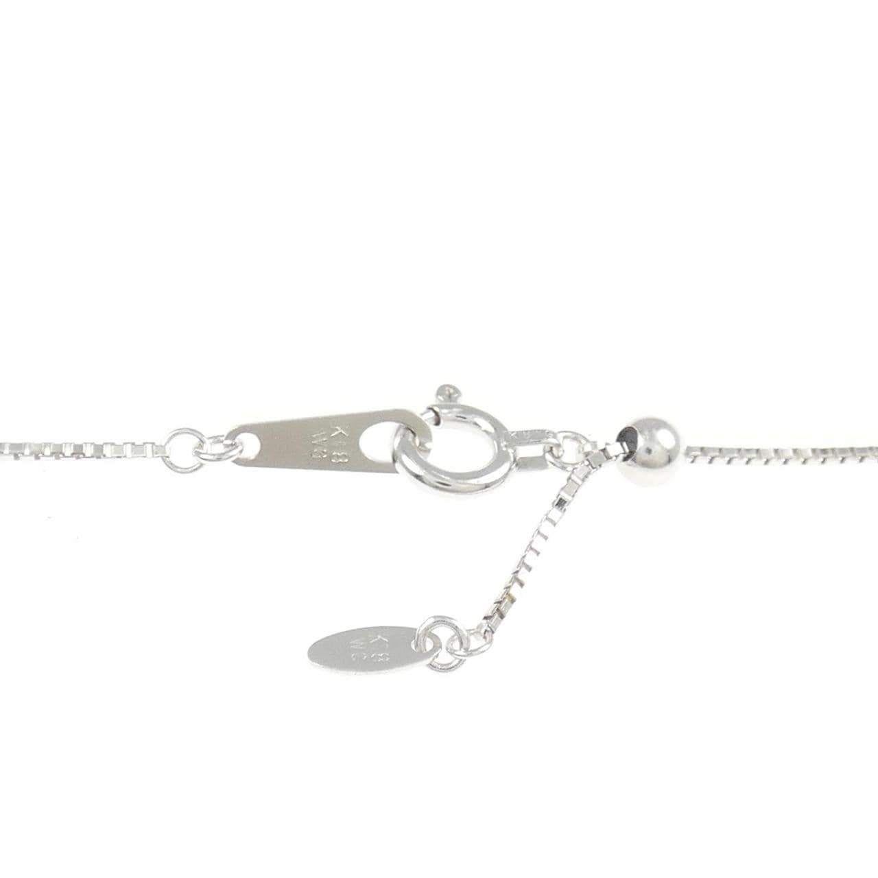K18WG サファイヤ ネックレス 3.50CT