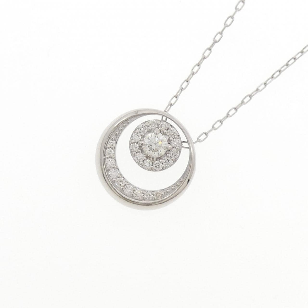 PT900/PT850 2WAY ダイヤモンド ネックレス 0.255CT