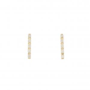 K18YG ダイヤモンド ピアス 0.10CT