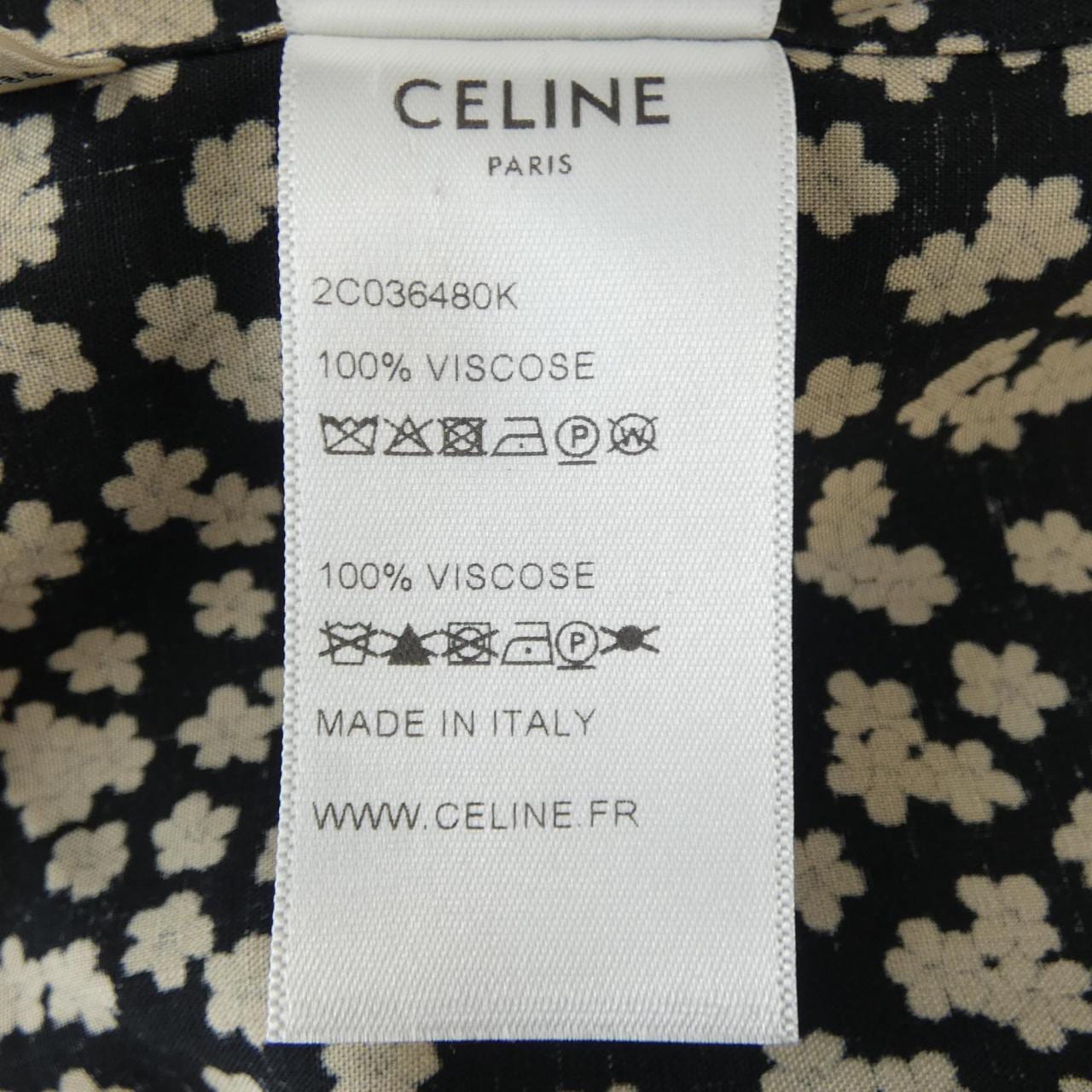 セリーヌ CELINE 2C036480K S／Sシャツ