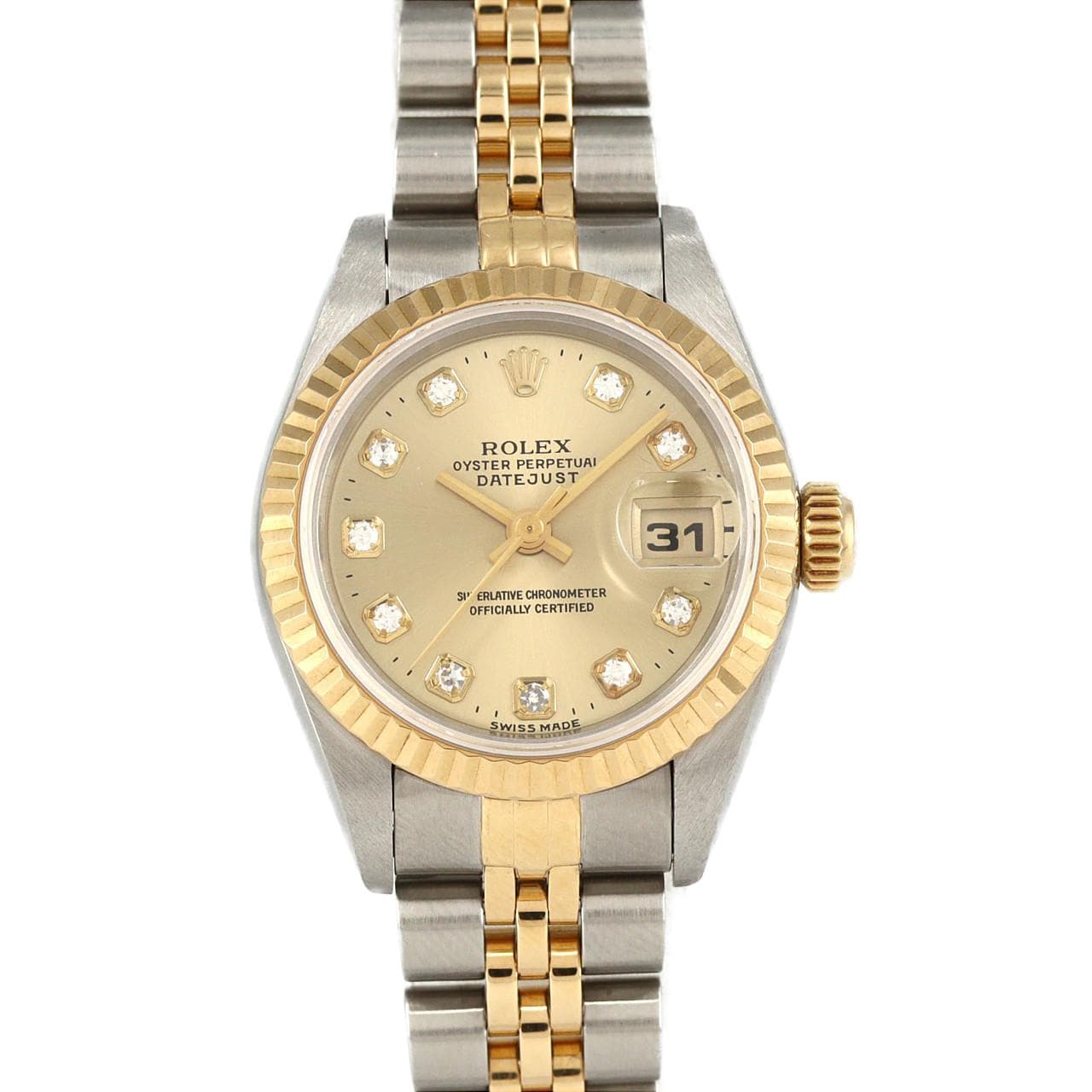 ロレックス デイトジャスト 69173G SSxYG 自動巻 U番